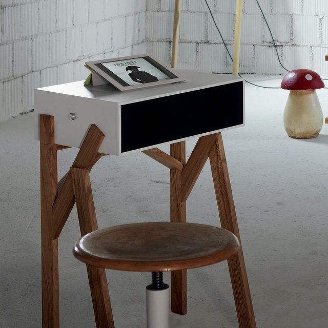 fancy torototela desk with speakers by miniforms small things