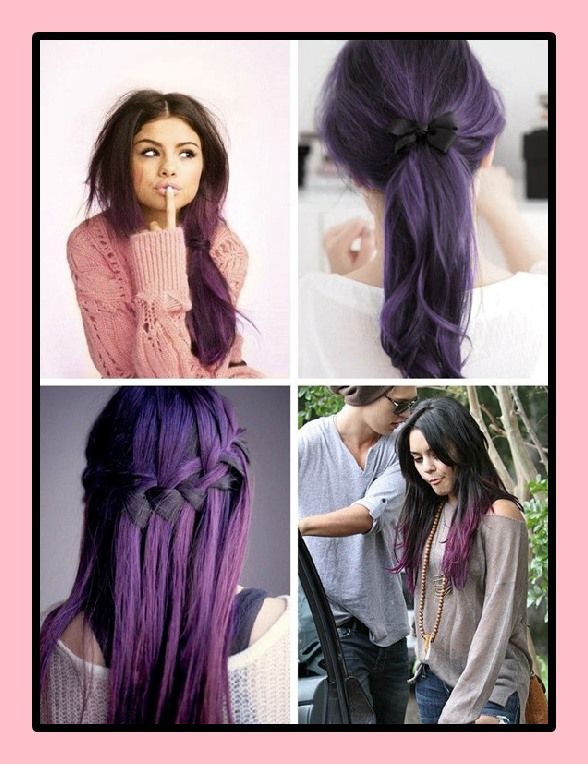 Haarfarbe Aubergine Lila Haarfarbe Aubergine Lila