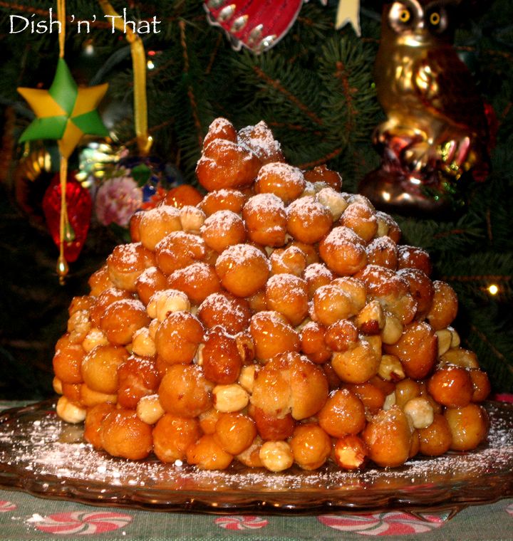 struffoli a sweet italian tradition my mother used to make this at struffoli christmas tree