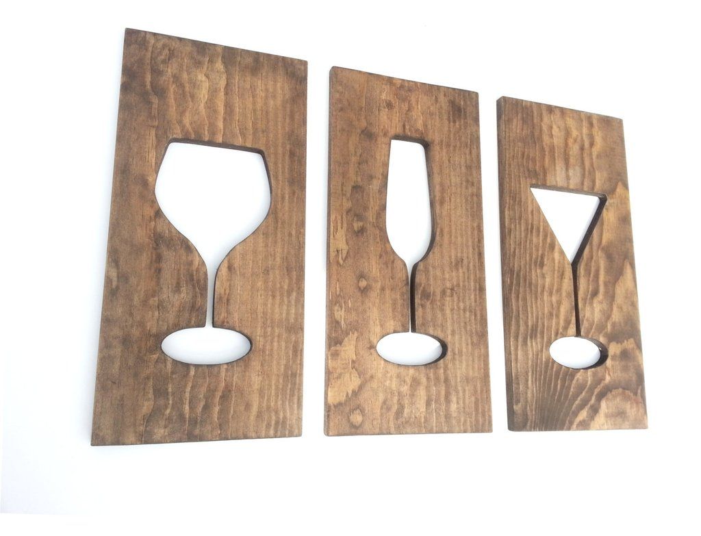 Kitchen Wall Art Plaques Interior Design Ideas 24 Wine Kitchen Art Wooden Plaques Tail Gl Wall Decor