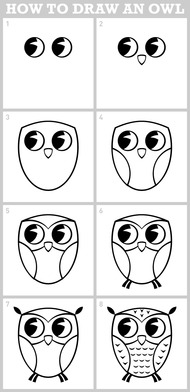 Owl - How To Draw Got To Remember This When My Munchkins Tell Me - Owl - How To Draw Got To Remember This When My Munchkins Tell Me
