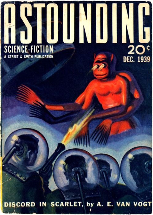 Discord In Scarlet By A E Van Vogt One Of The Four Stories In
