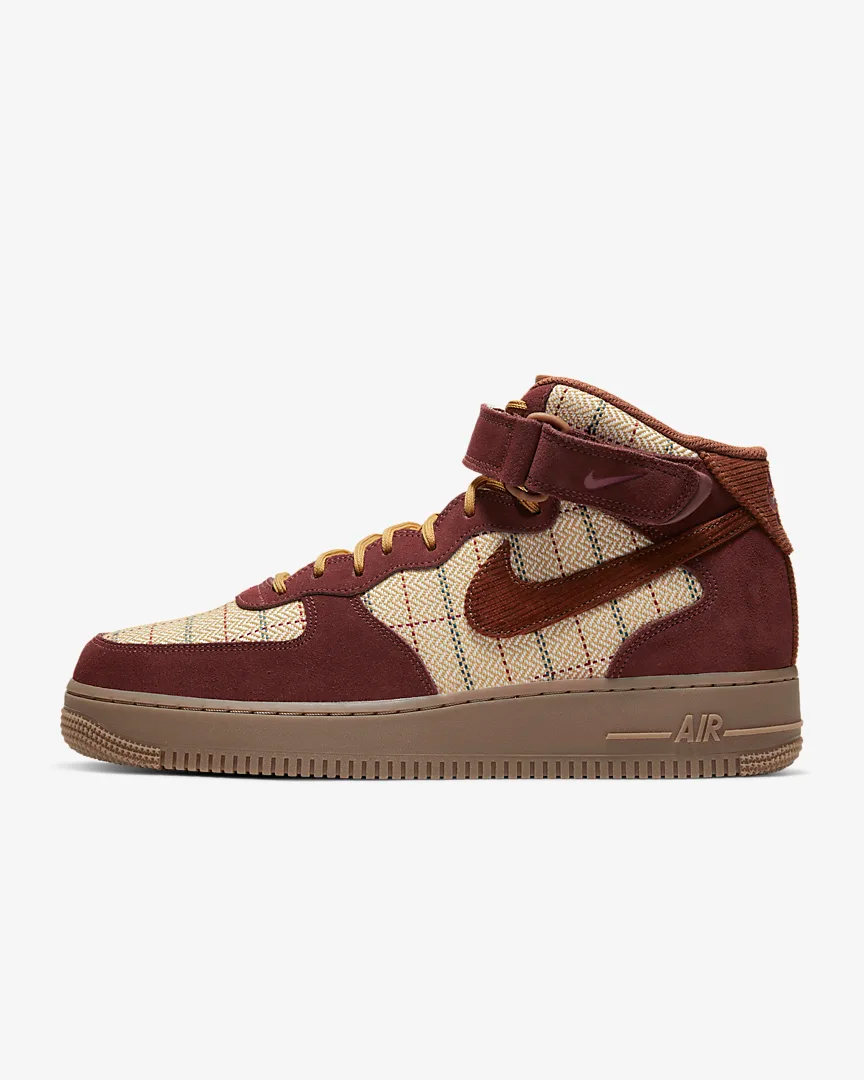 Nike Air Force 1 Mid marrone Nike Air Force 1 Mid marrone