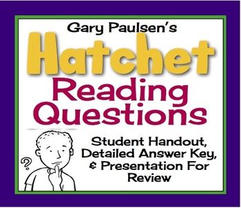 Hatchet essay questions