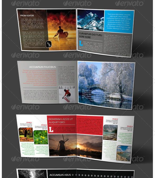 catalogue template