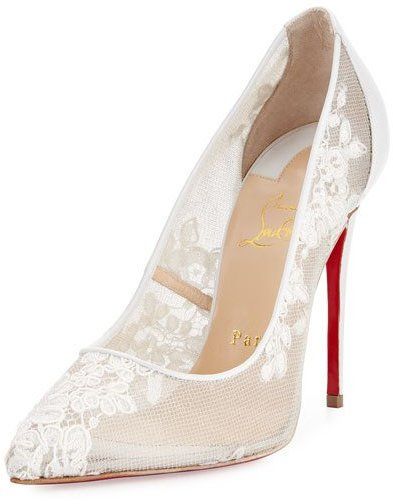 Christian Louboutin Dorissima Lace Red 