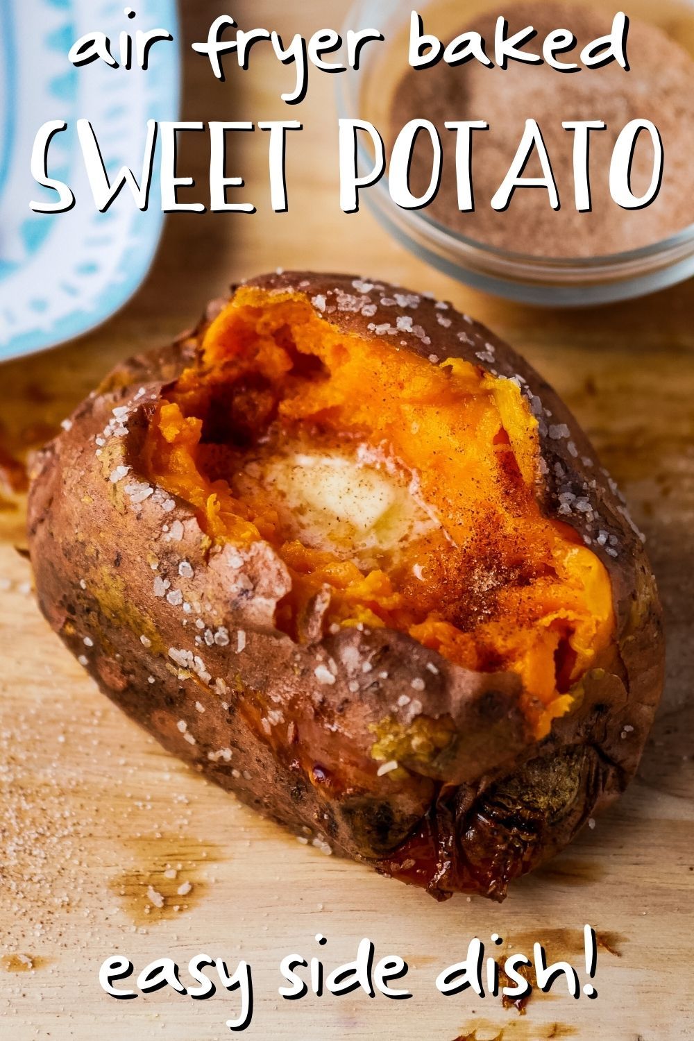 Air Fryer Baked Sweet Potatoes