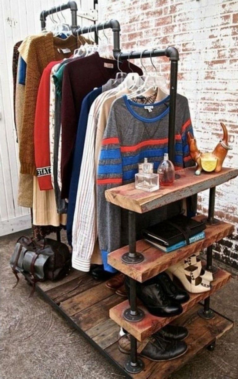 45 Best DIY Clothes Rack Design Ideas diyhomedecor clothesrack 45-best-diy-clothes-rack-design-ideas-diyhomedecor-clothesrack
