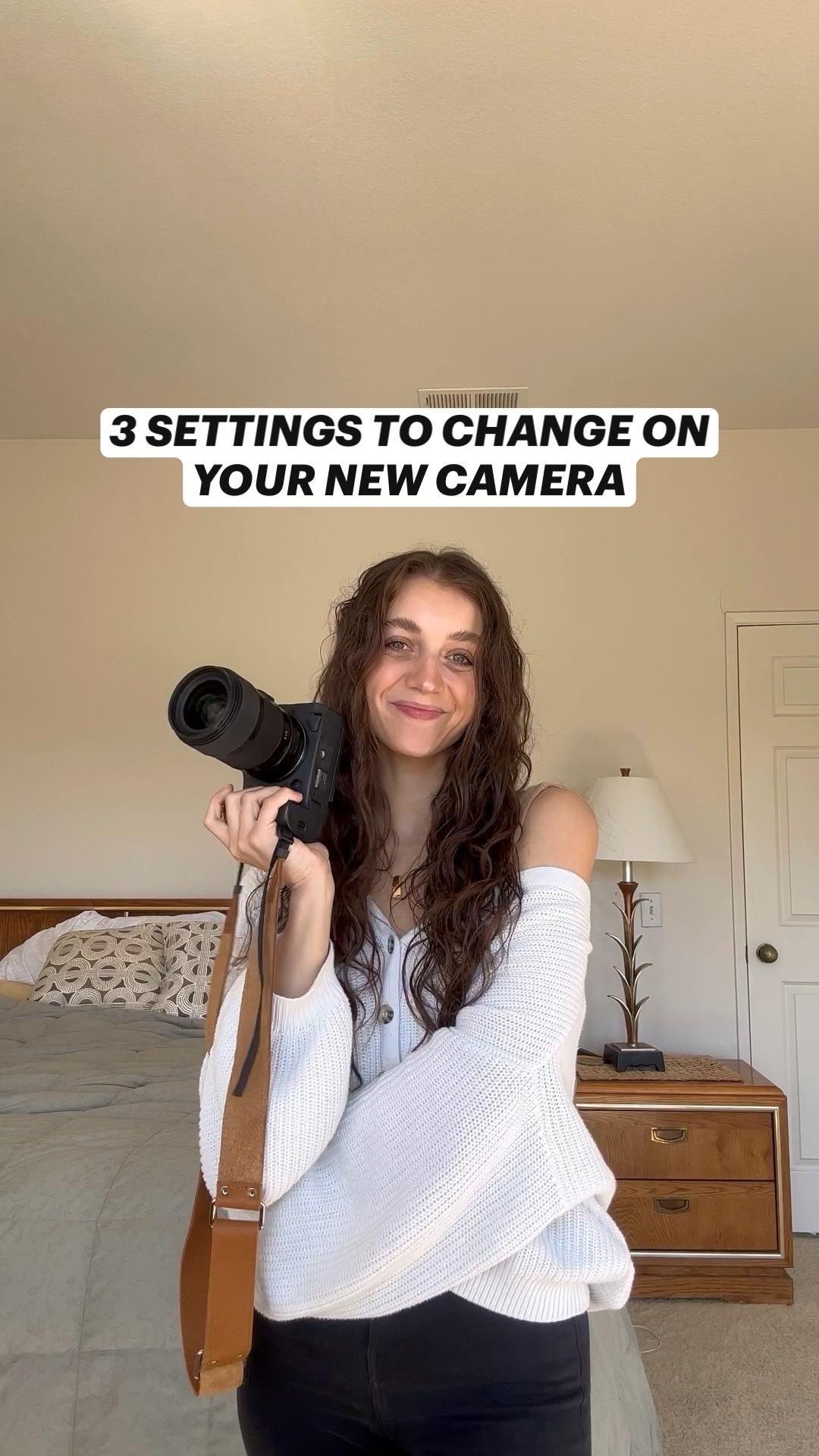3 SETTINGS TO CHANGE ON YOUR NEW CAMERA | Anissa D. Photography Tips