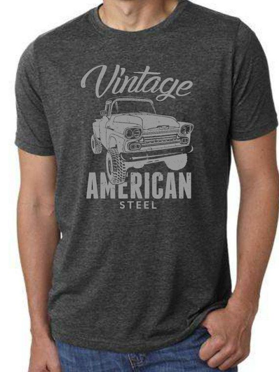 Mens T-Shirt Ideal Gift or Birthday Present. Old GMC Truck