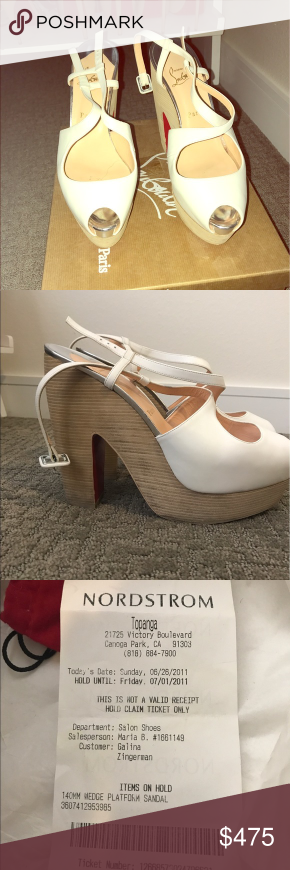 Christian Louboutin Wedges salon Christian Louboutin Wedges salon