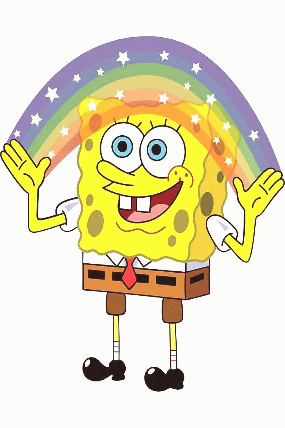 Spongebob Imagination Sticker By Kirkdstevens Spongebob Painting Spongebob Drawings Spongebob