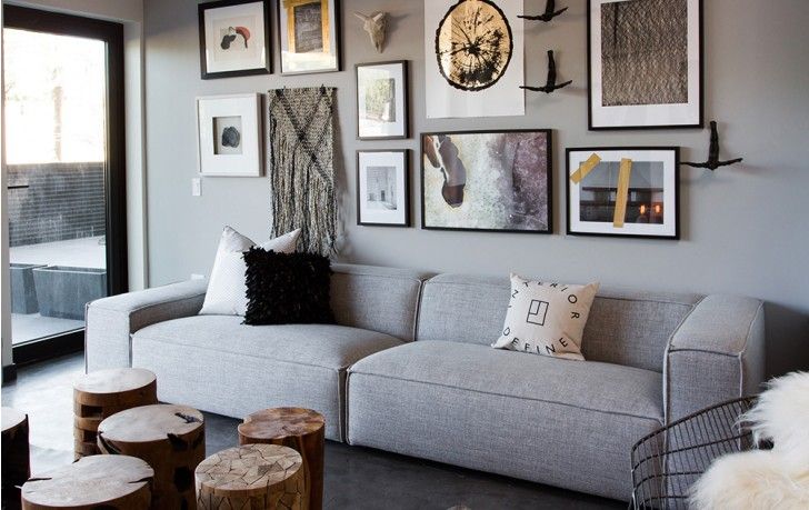 Gray Interior Define Sofa Furniture Custom Gray Interior Define
