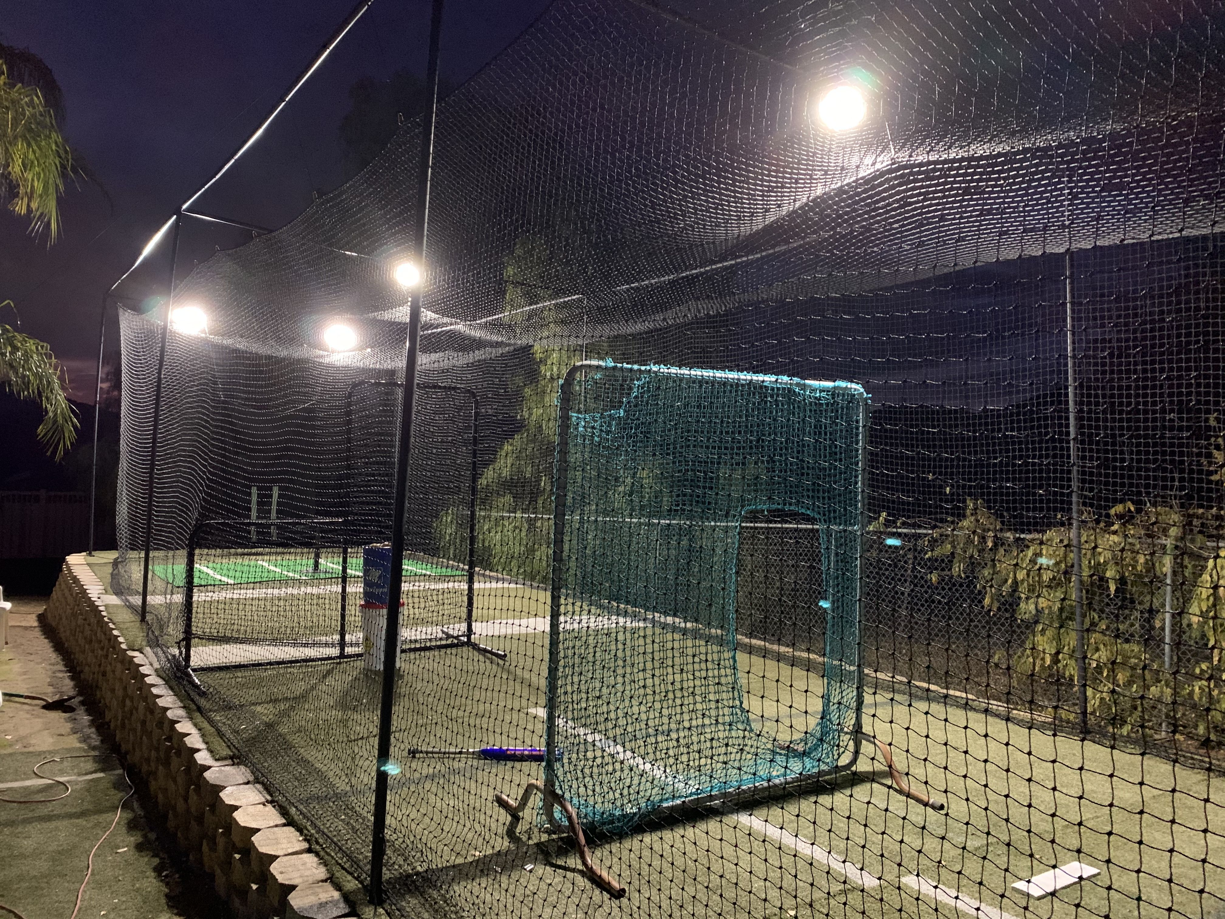 batting cage ideas home