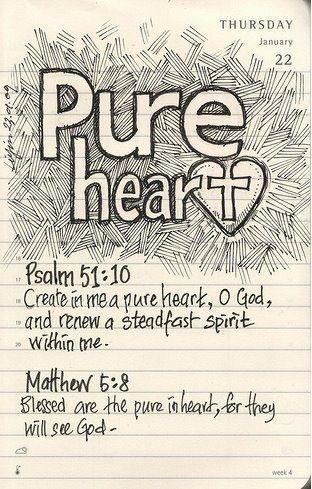 pure heart in him bible bible verses bible quotes