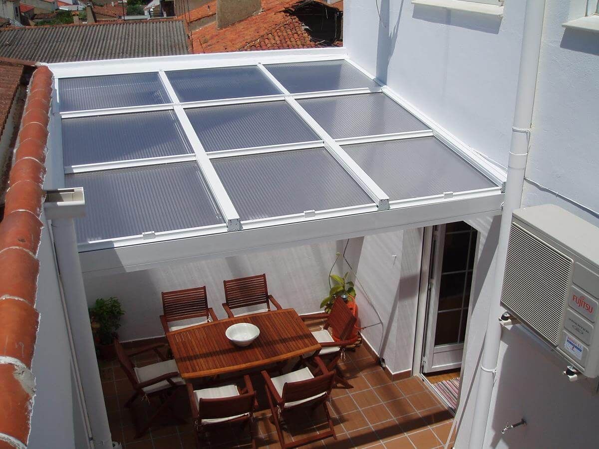 Pergolas de aluminio y cristal Pergolas de aluminio y cristal