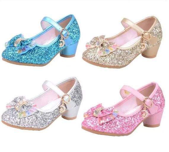 Little Girls Bow Mary Jane Pumps Dress Shoes Princess Girls Shoes