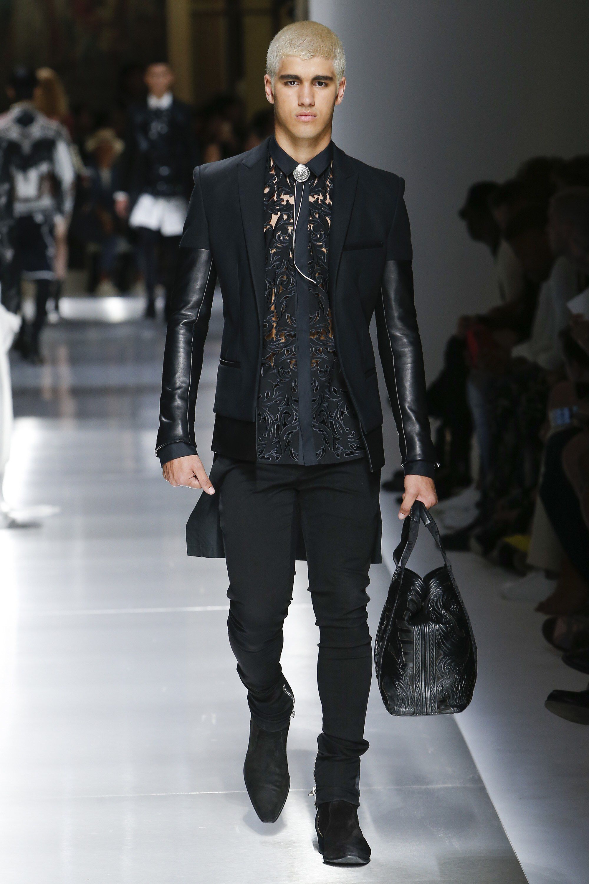 Balmain Spring 2018 Menswear Fashion Show