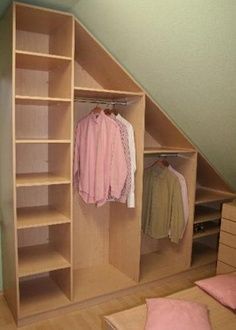 Closet Ideas Slanted Ceilings Google Search Attic