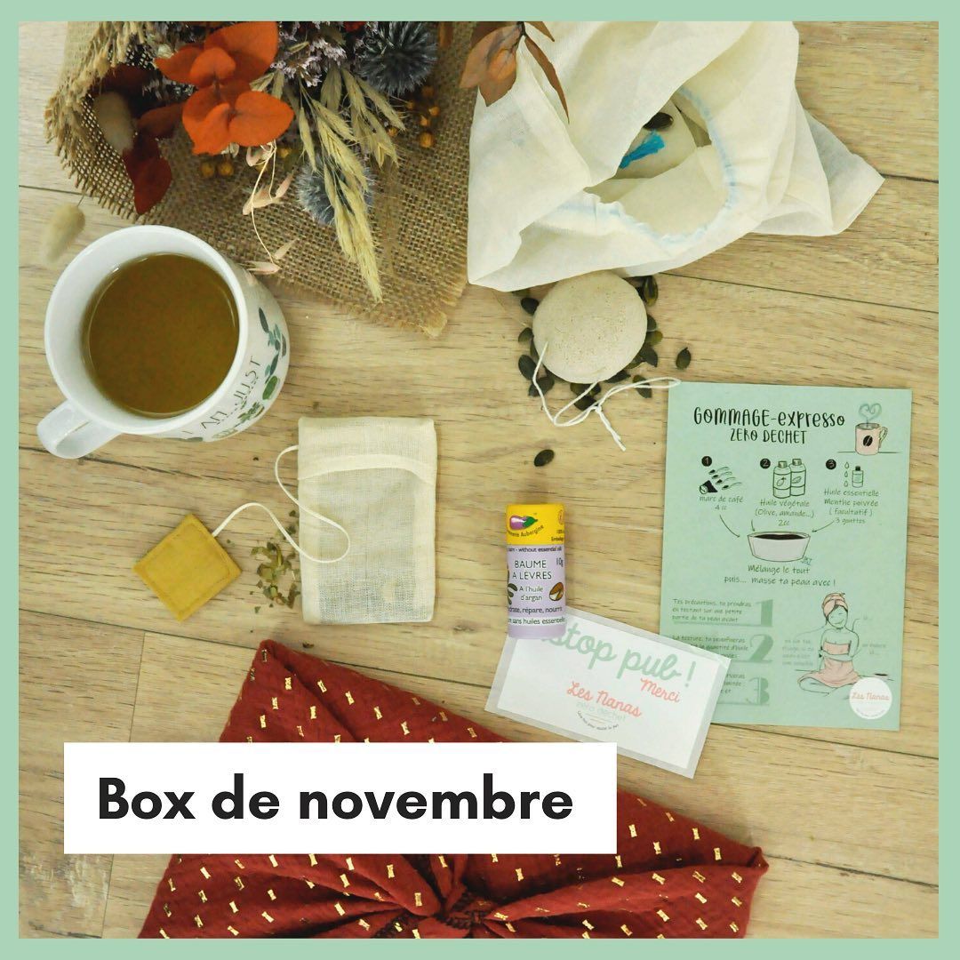 Box De Novembre La Dernière Box Des Nanas Zéro Déchet Est En Ligne Tu Pourras La Recevoir Jusqu Au 22 12 On Te Sauve Aussi Des Fêtes Book Cover