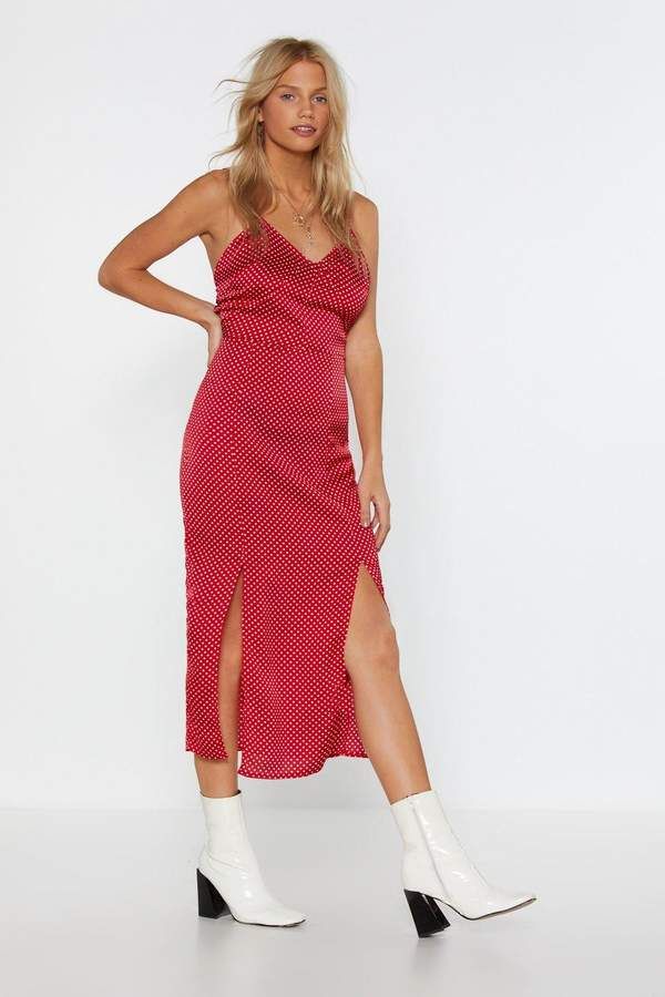 nasty gal polka dot