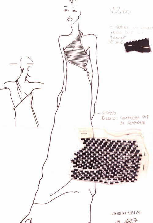 Giorgio Armani U0026 39 Sketches