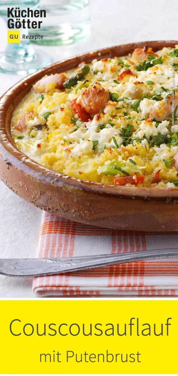 Couscousauflauf mit Putenbrust