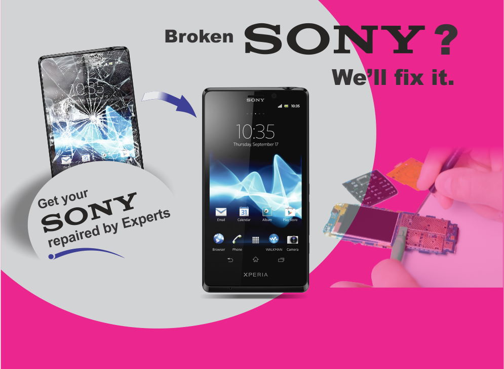 Do you need to Repair your Sony Mobile phone. Fonecare is India's best