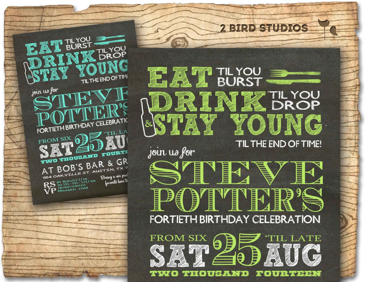 30th birthday party invitation