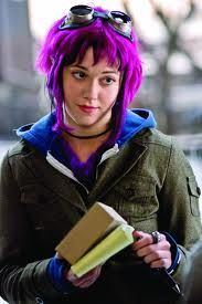 Ramona Flowers look | Ramona flowers hair, Ramona scott Ramona Flowers look | Ramona flowers hair, Ramona scott
