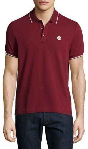 moncler red polo mens moncler red polo mens