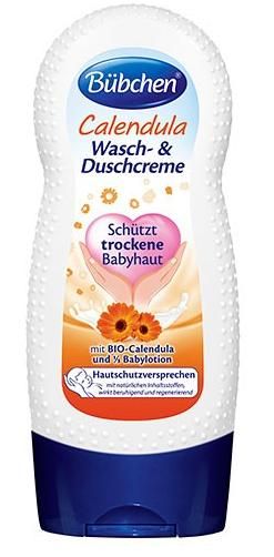 bubchen izmivash dush krem s neven 230 ml minimod lotion shampoo calendula