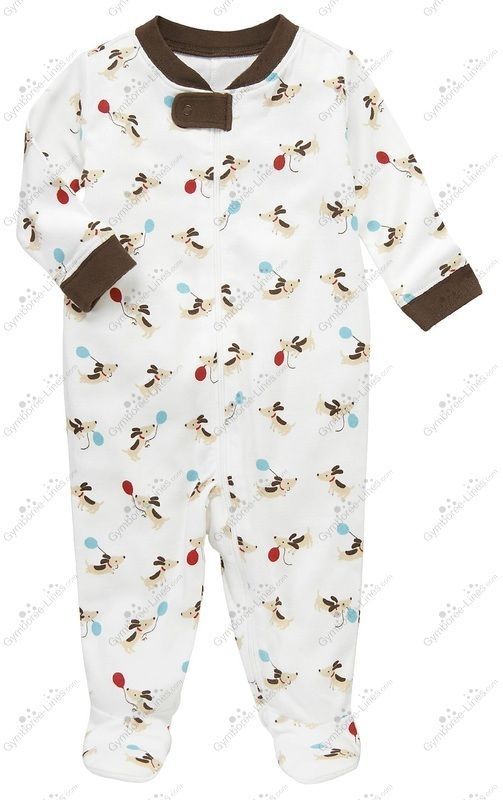 Gymboree Baby Long Sleeve Footed One-Piece