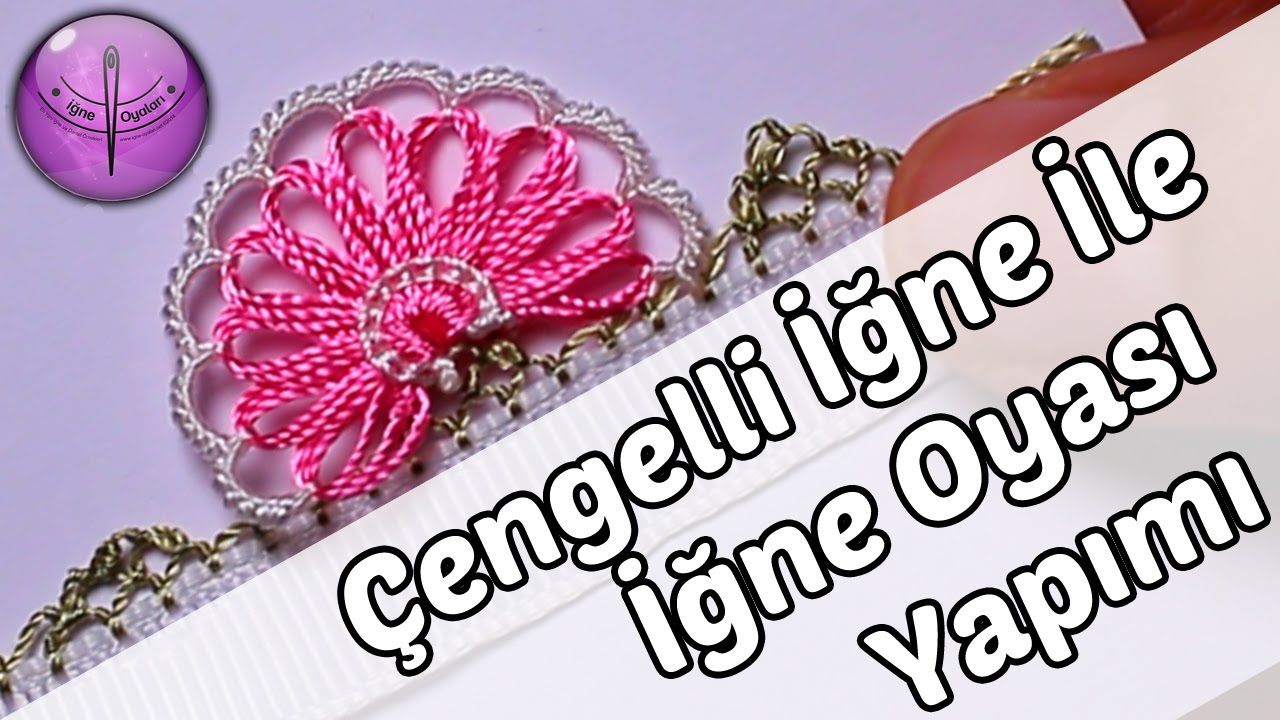 İncili İğne Oyası Modeli Yapılışı Türkçe Videolu İncili İğne Oyası Modeli Yapılışı Türkçe Videolu