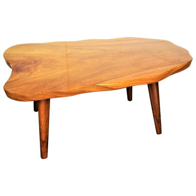 Organic Modern Hawaiian Monkey Pod Wood Table In 2019