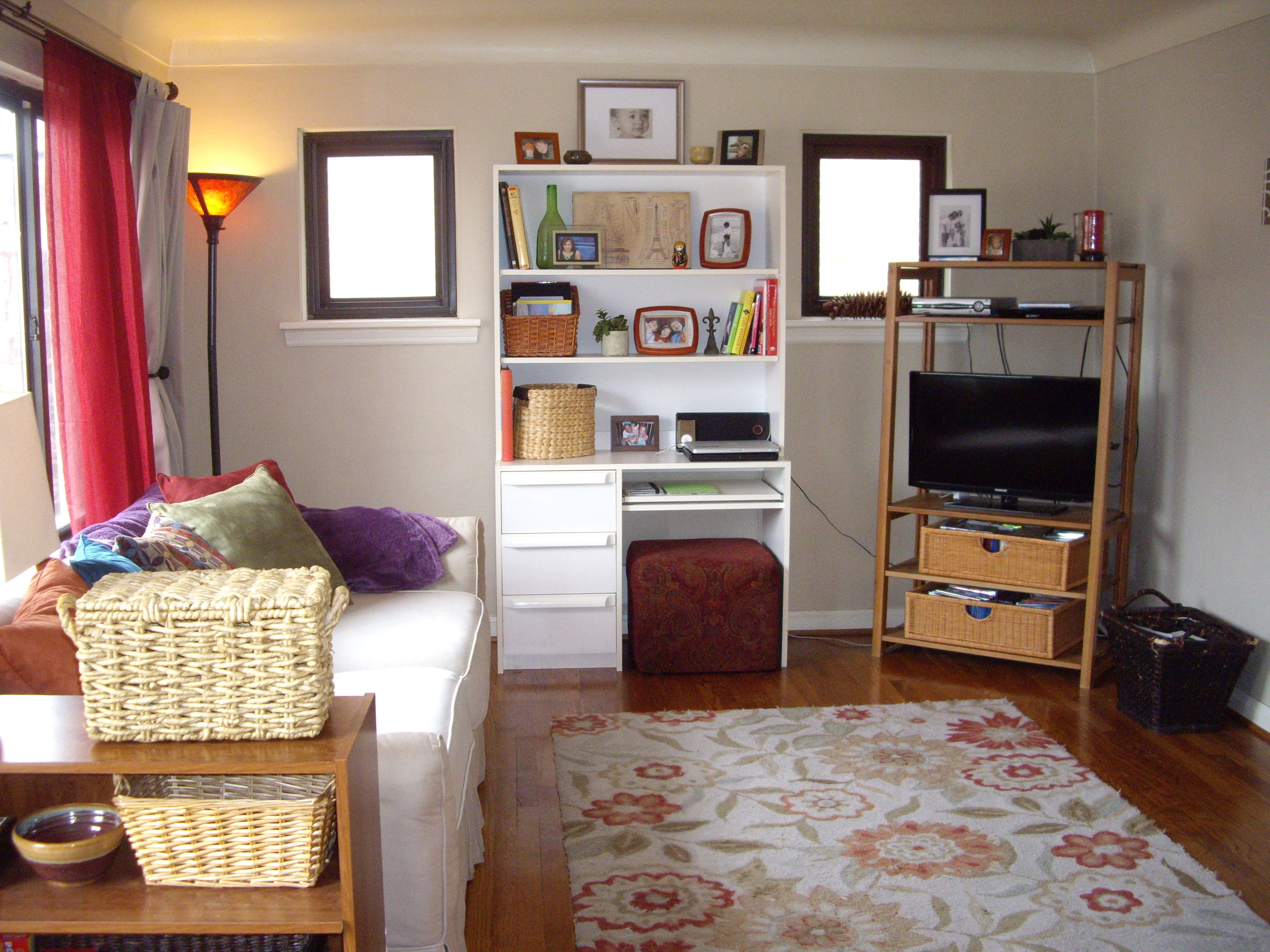 Living Room Office Combo Living room office, Living room