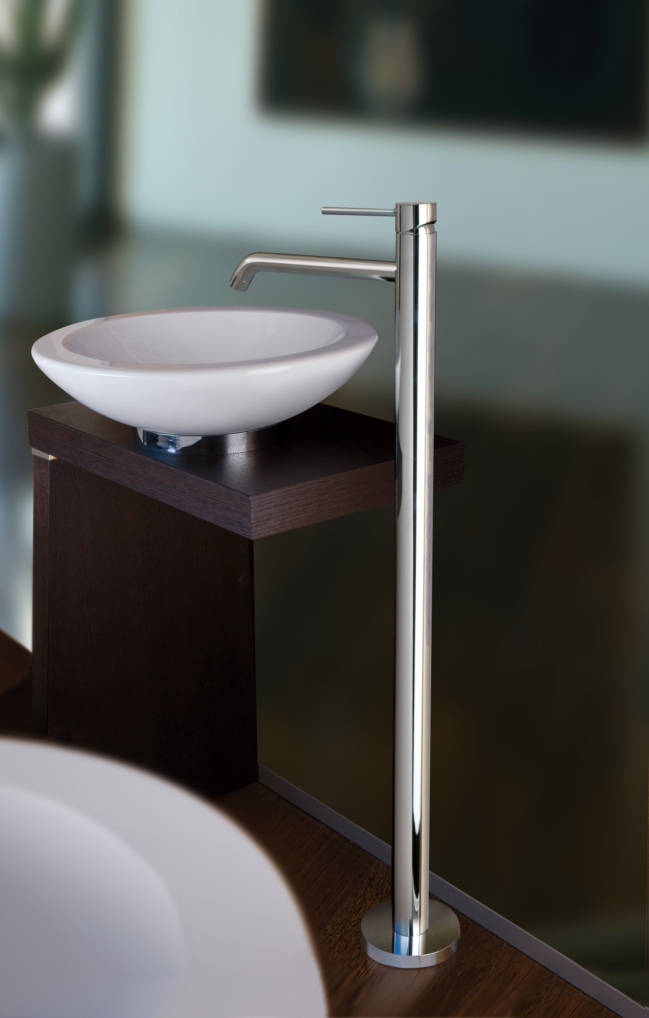 Vrijstaande kraan - opvallend design voor de badkamer ...