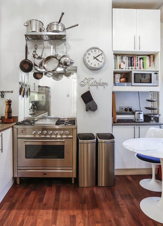 Show Kitchen Design Ideas Part - 30: Mirror Behind The Stove Instead Of Tile? (Or Would This Just Show All The. Kitchen IdeasSmall Kitchen DesignsKitchen ...