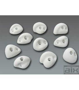 wooden climbing holds set of 2 pinches