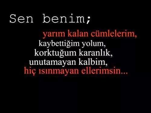 Hic Isinmayan Ellerimsin Yarim Ozlu Sozler Alintilar Guzel Soz