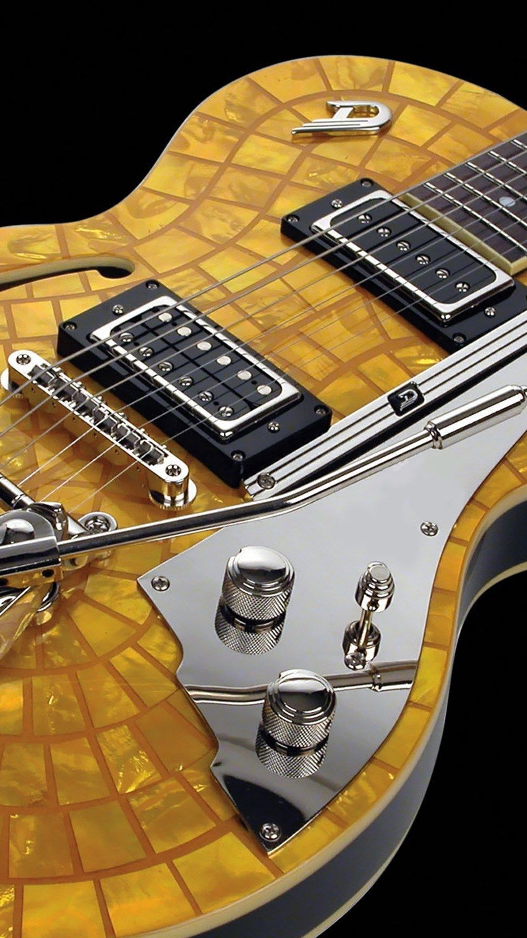 3d electric guitar iphone 7 wallpaper 1080x1920 | Full hd wallpaper ... Electric Guitar Wallpapers