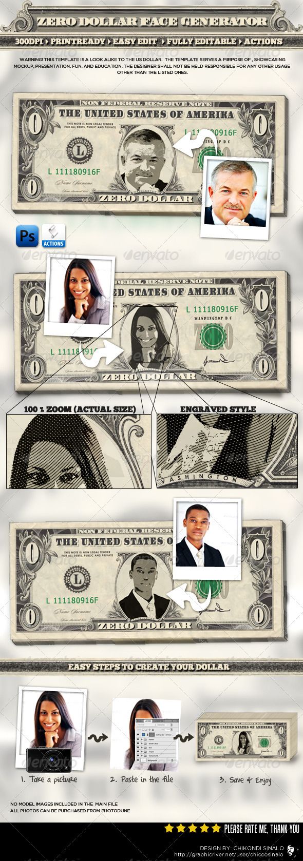 Zero Dollar Face Generator Actions P Oshop Conception De Brochure Zero Zero Dollar Face Generator Actions P Oshop Conception De Brochure Zero