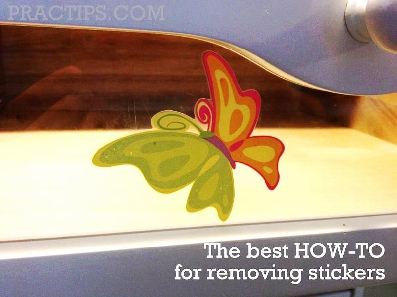 Here is the Best How-To for Removing Stickers and Decals | Sticker removal, How to clean mirrors, Get stickers off Here is the Best How-To for Removing Stickers and Decals | Sticker removal, How to clean mirrors, Get stickers off