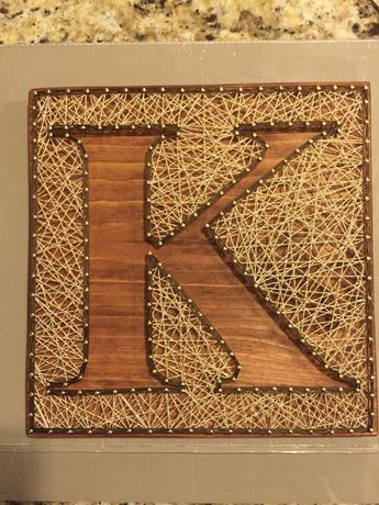 Custom Letter Art Inverse String By ShopAmbiguouS Custom Letter Art Inverse String By ShopAmbiguouS