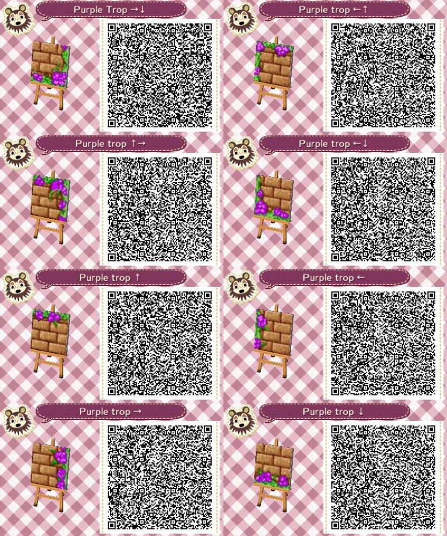 By Request Purple Version Of The Pink Tropical Path For Acnl
