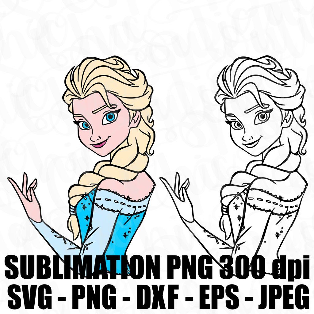 Frozen Printable Svg - 1107+ File for DIY T-shirt, Mug, Decoration and