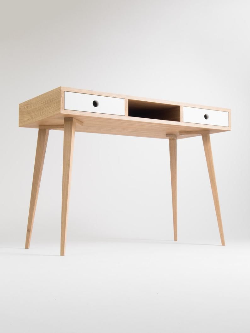 Desk for home dressing table bureau with white dra Desk for home dressing table bureau with white dra