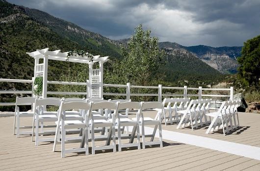 Just Not When There S Snow Mt Charleston Wedding Backyard Mt Charleston Wedding