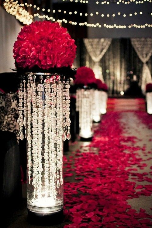 Posh Mogul Wedding Decorations Red Wedding Wedding Inspiration