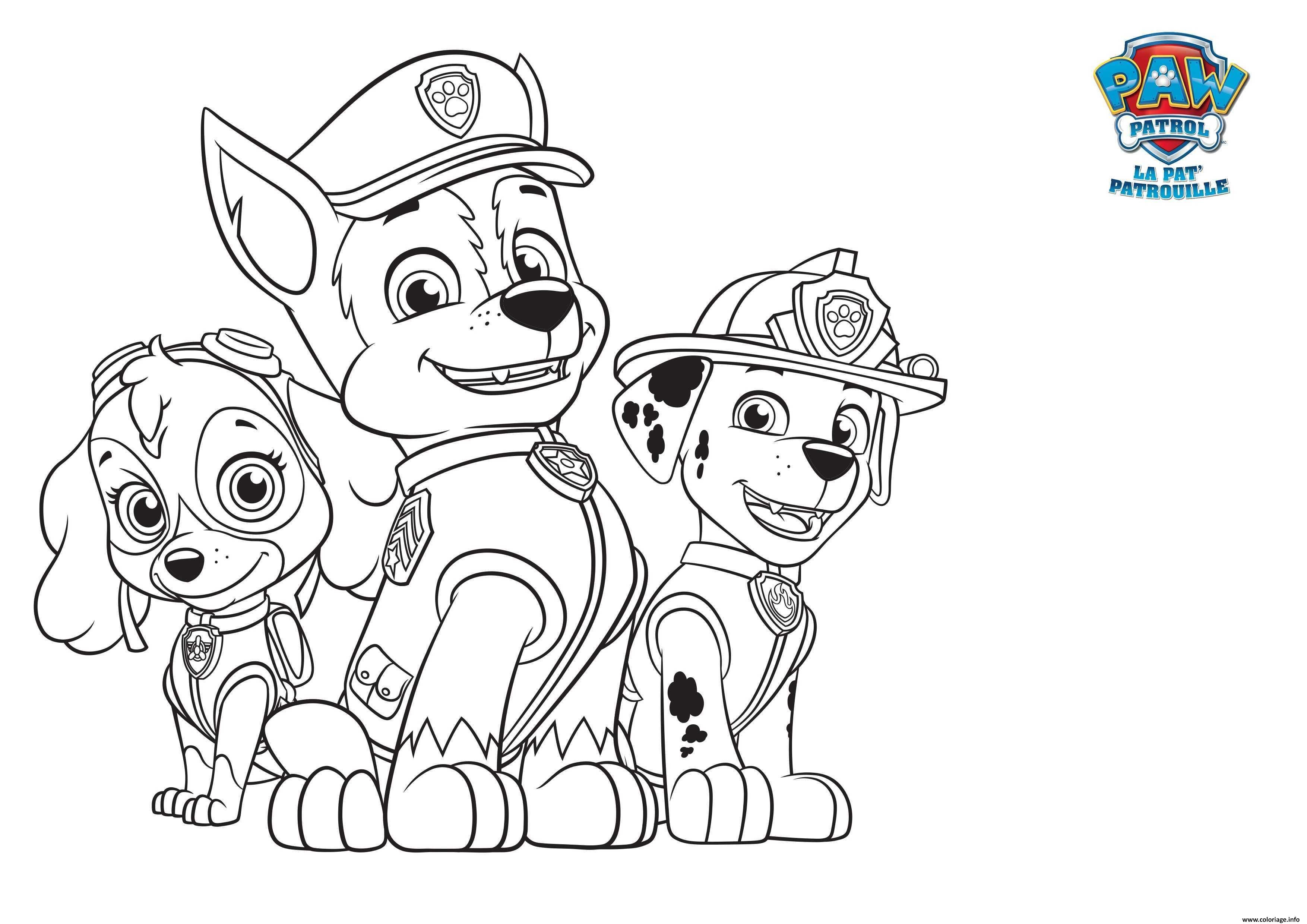 8 Aimable Coloriage Pat Patrouille Noel Photograph  Paw patrol